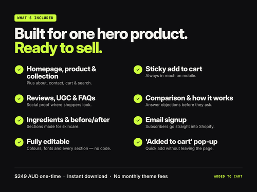 Glow Beauty Shopify Luxe Theme
